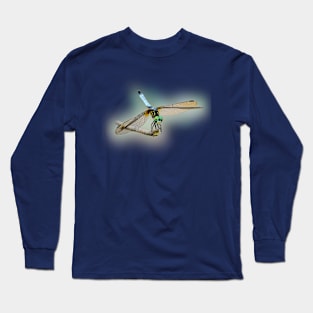 Dragonfly -Blue/Green Long Sleeve T-Shirt